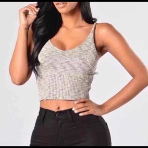 Fashion nova crop top size M/L